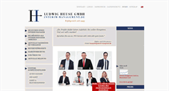 Desktop Screenshot of interim-management.de